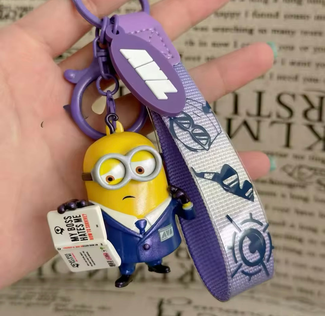 Minions AVL Agent Keychain | Despicable Me Themed Accessories KC0053