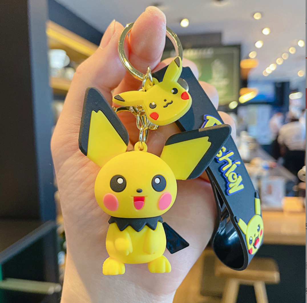 3D Keychain with Wrist Lanyard - Pokemon KCL-0001-P