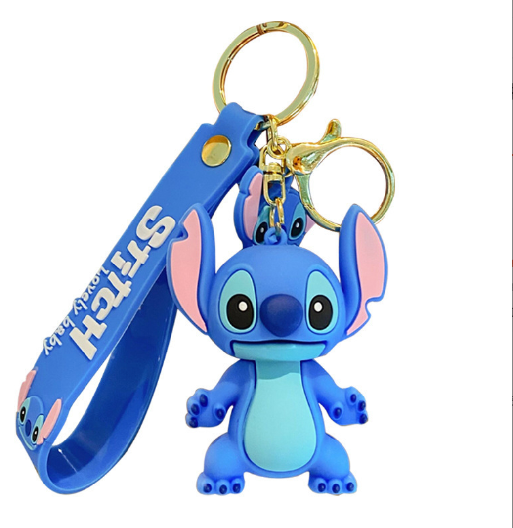 3D Lilo & Stitch Keychains - KC0001-9 - CuteCraftsWorld