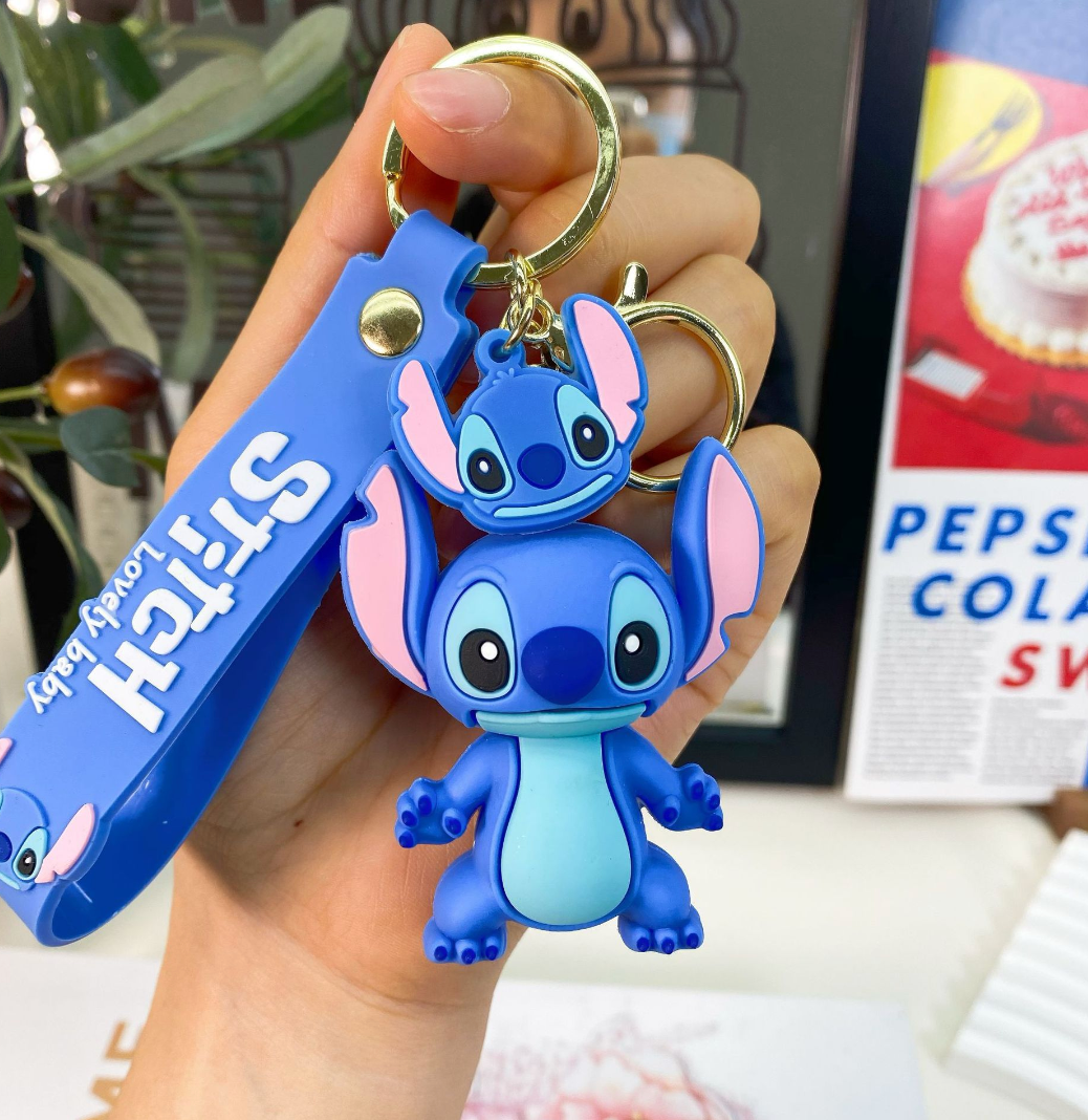 3D Lilo & Stitch Keychains - KC0001-9 - CuteCraftsWorld