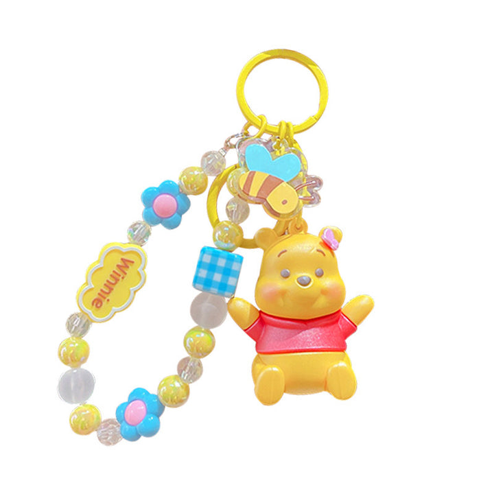 3D Winnie The Pooh & Piglet keychain - KC0050 - CuteCraftsWorld