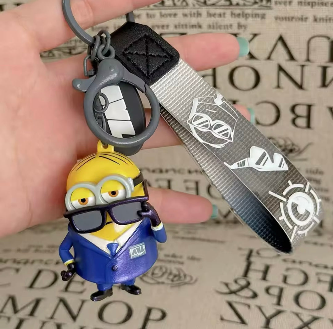 Minions AVL Agent Keychain | Despicable Me Themed Accessories KC0053