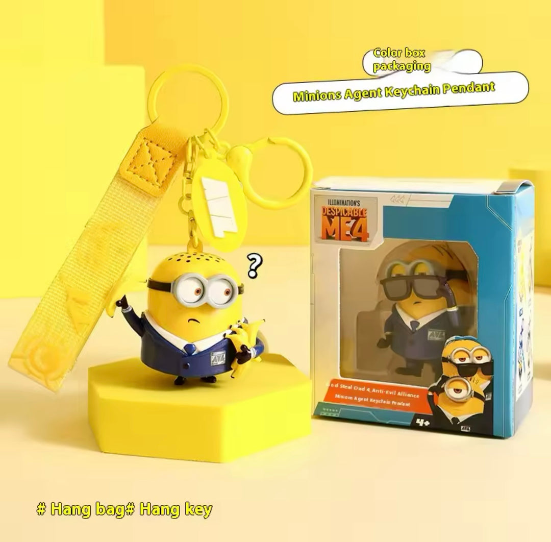 Minions AVL Agent Keychain | Despicable Me Themed Accessories KC0053