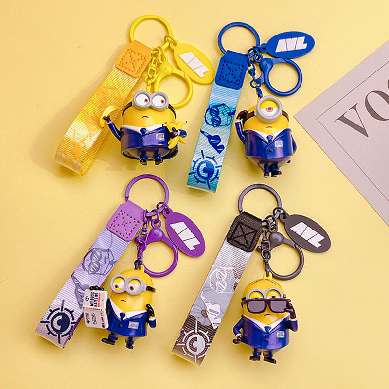 Minions AVL Agent Keychain | Despicable Me Themed Accessories KC0053