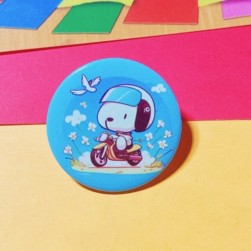 Snoopy Brooch - B0009