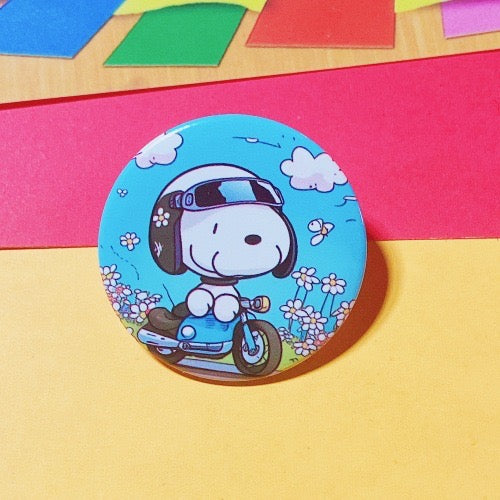 Snoopy Brooch - B0009