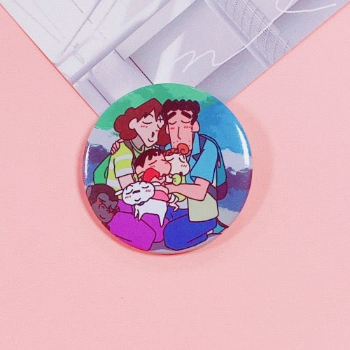 Crayon Shin Chan Brooch - B0011 - CuteCraftsWorld