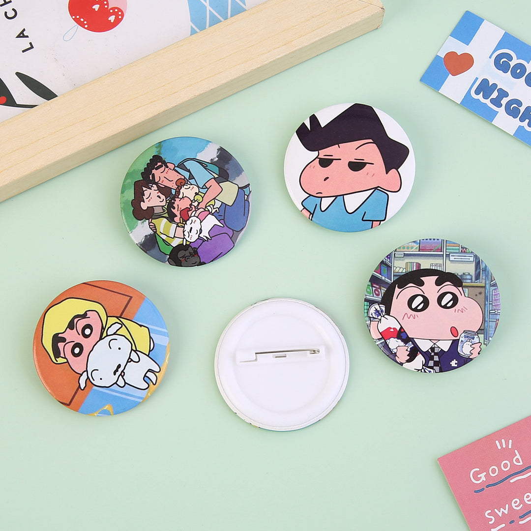 Crayon Shin Chan Brooch - B0011 - CuteCraftsWorld