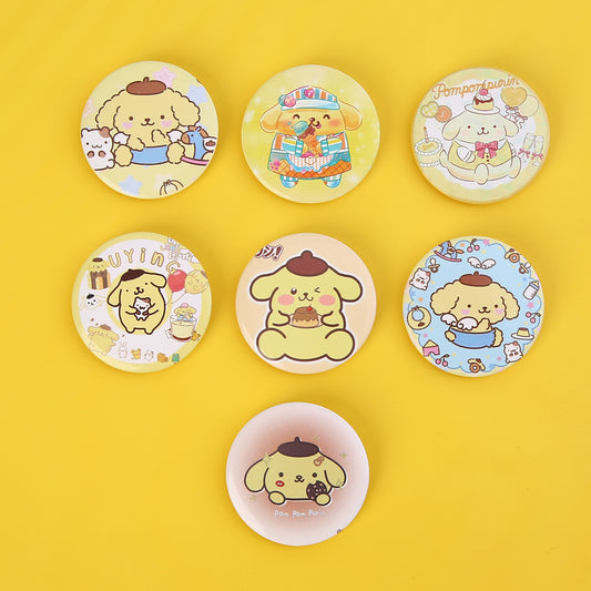 Sanrio Pompompurin Brooch - B0012