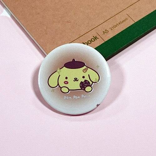 Sanrio Pompompurin Brooch - B0012