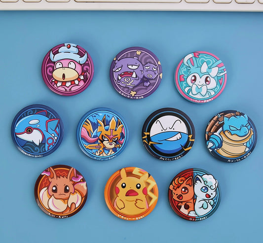 Pokemon Fantasy Brooch - B0013