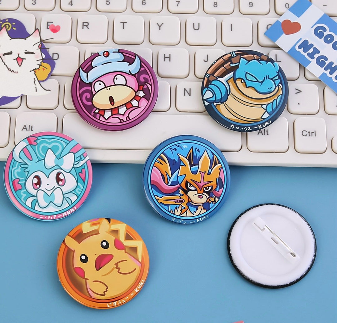 Pokemon Fantasy Brooch - B0013 - CuteCraftsWorld