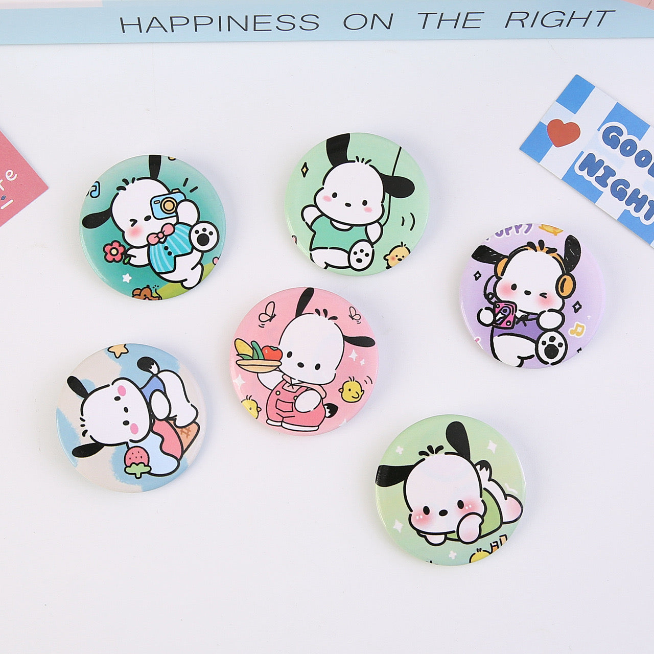 Sanrio Pochacco Brooch - B0014