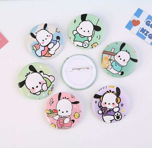 Sanrio Pochacco Brooch - B0014