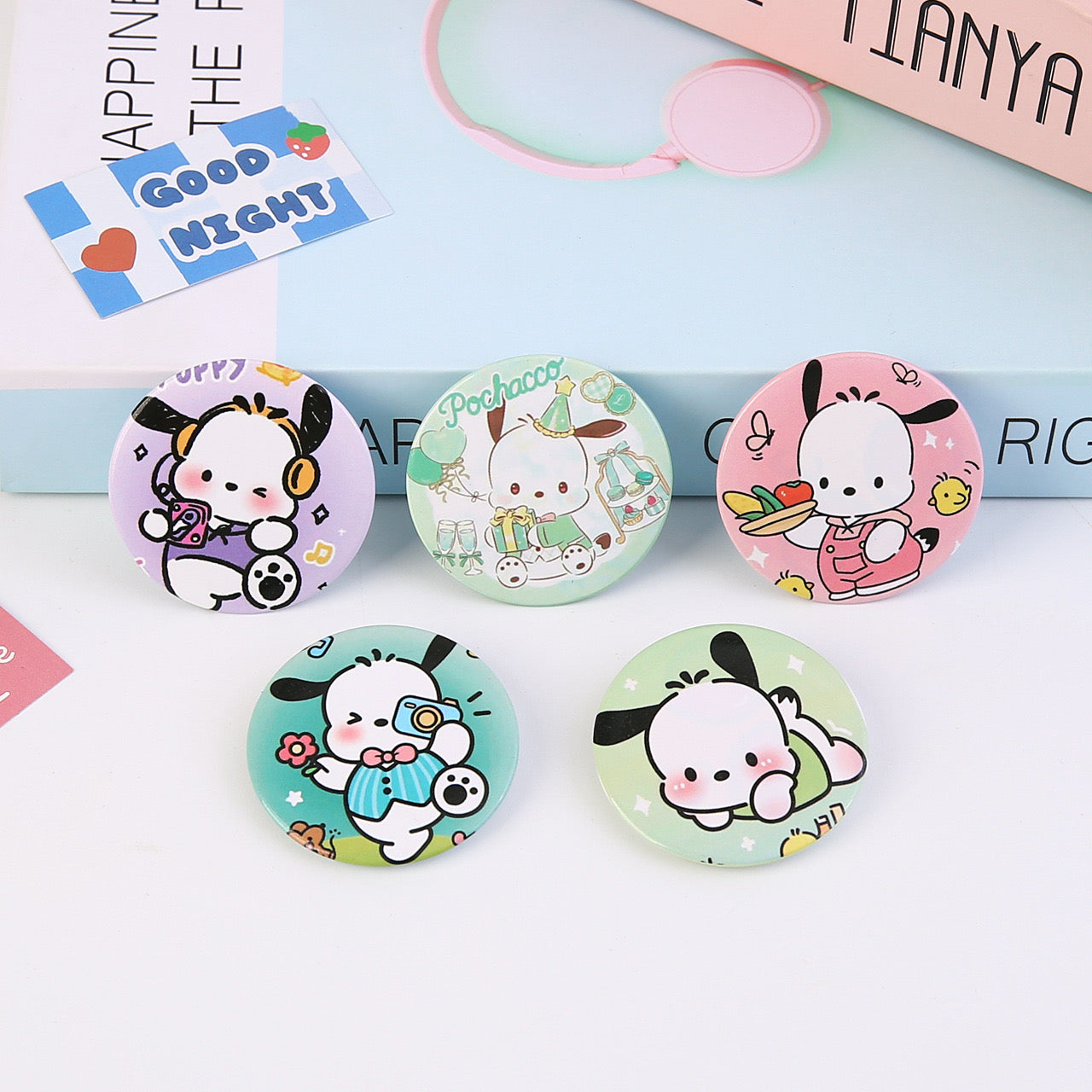 Sanrio Pochacco Brooch - B0014