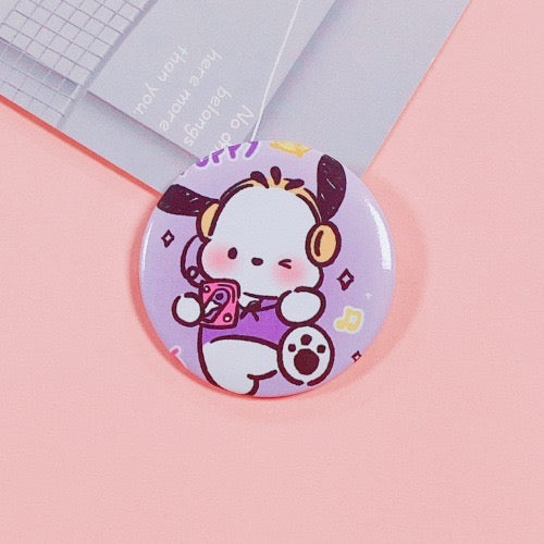 Sanrio Pochacco Brooch - B0014