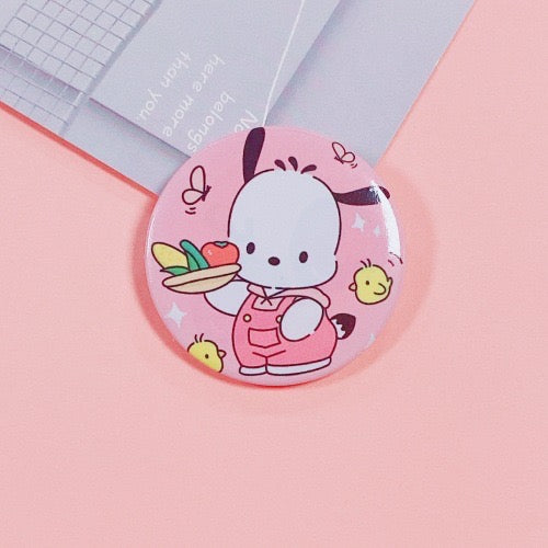 Sanrio Pochacco Brooch - B0014