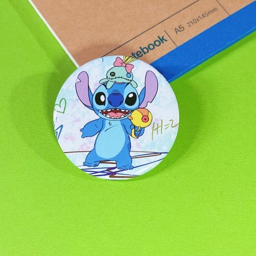 Lilo & Stitch Brooch - B0016 - CuteCraftsWorld