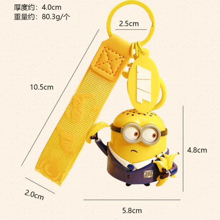 Minions AVL Agent Keychain | Despicable Me Themed Accessories KC0053