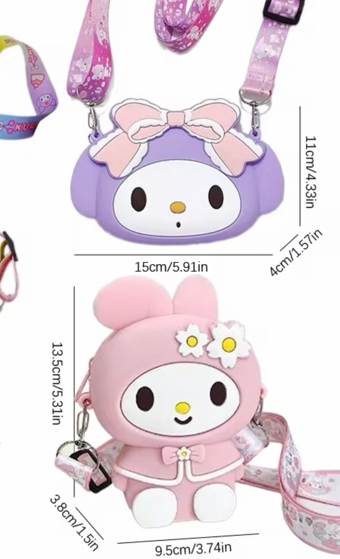 Sanrio My Melody Crossbody Bag - CBG0010 - CuteCraftsWorld