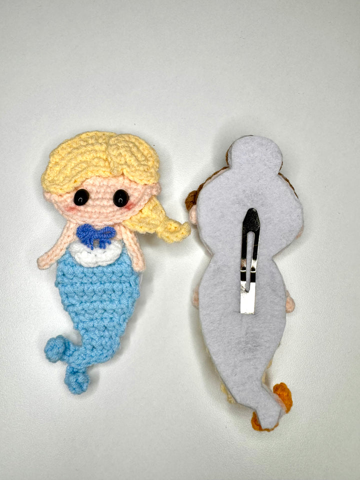 Crochet Disney HairClip - HC0001 - CuteCraftsWorld