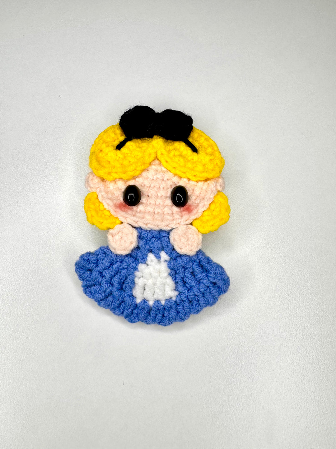 Crochet Disney Princess HairClip - HC0003 - CuteCraftsWorld