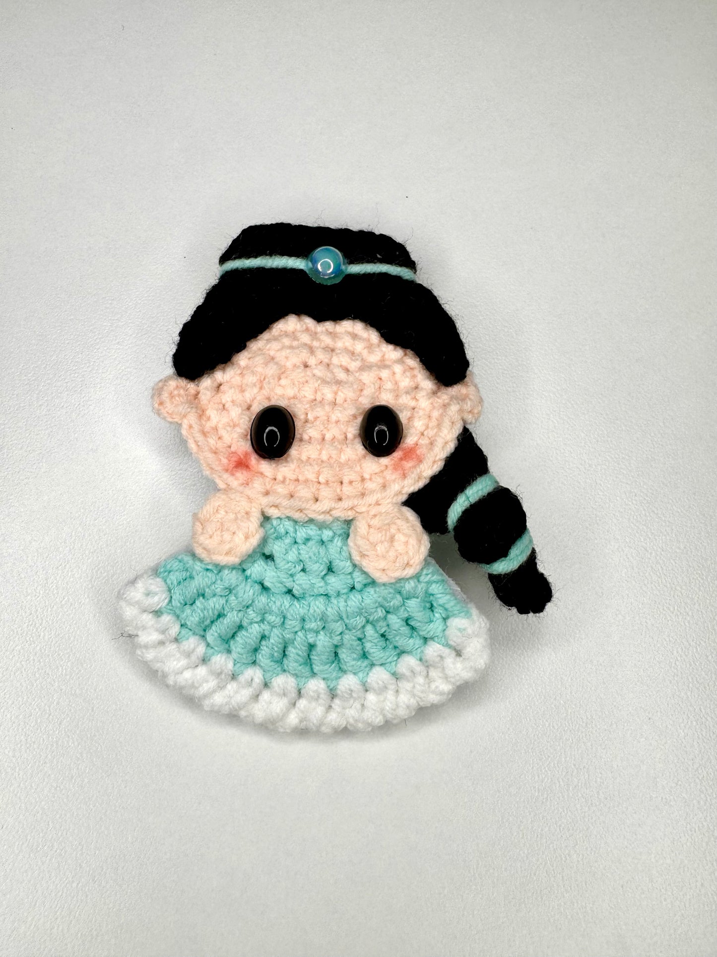 Crochet Disney Princess Hair Clip - HC0003