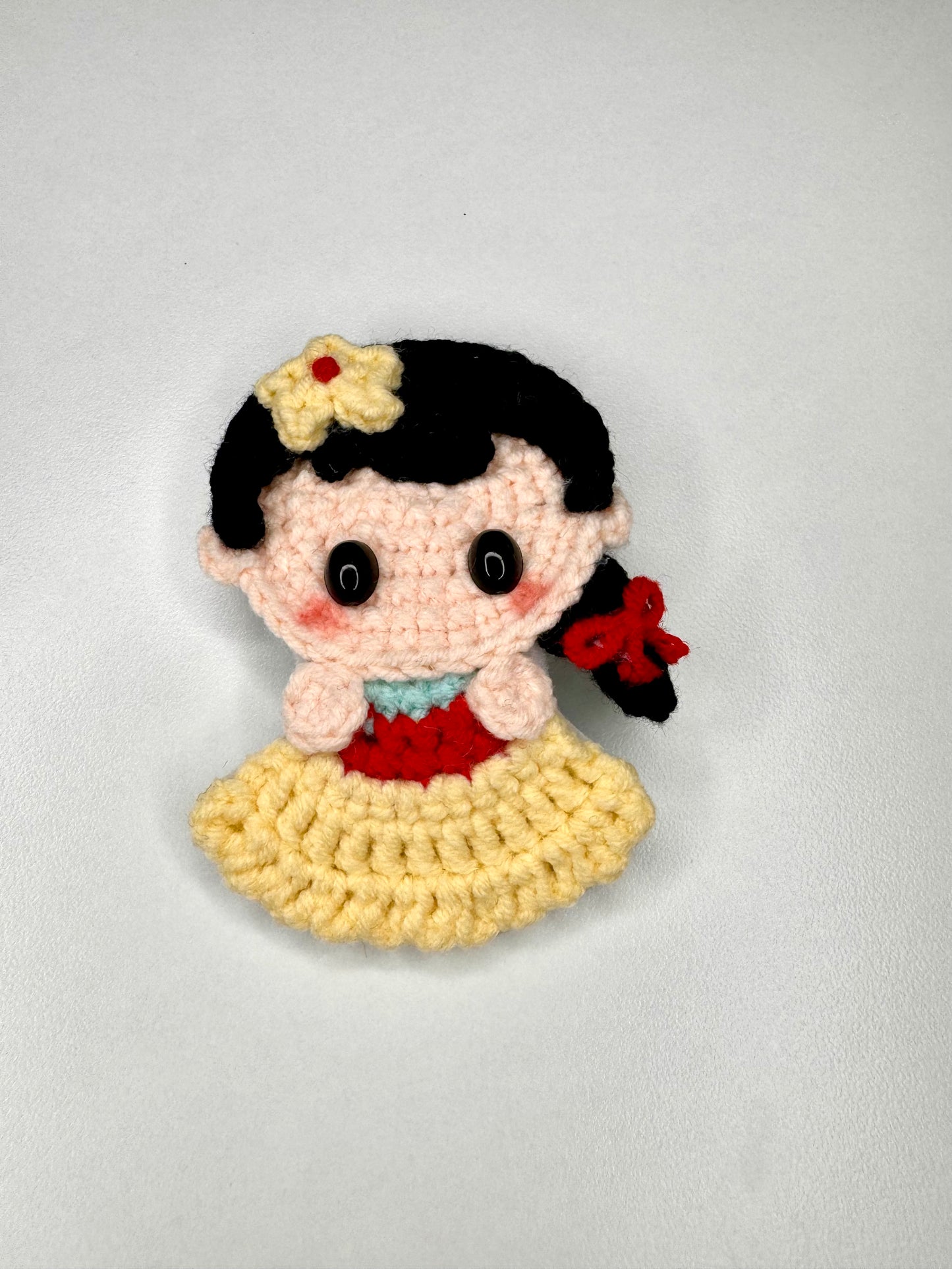 Crochet Disney Princess Hair Clip - HC0003