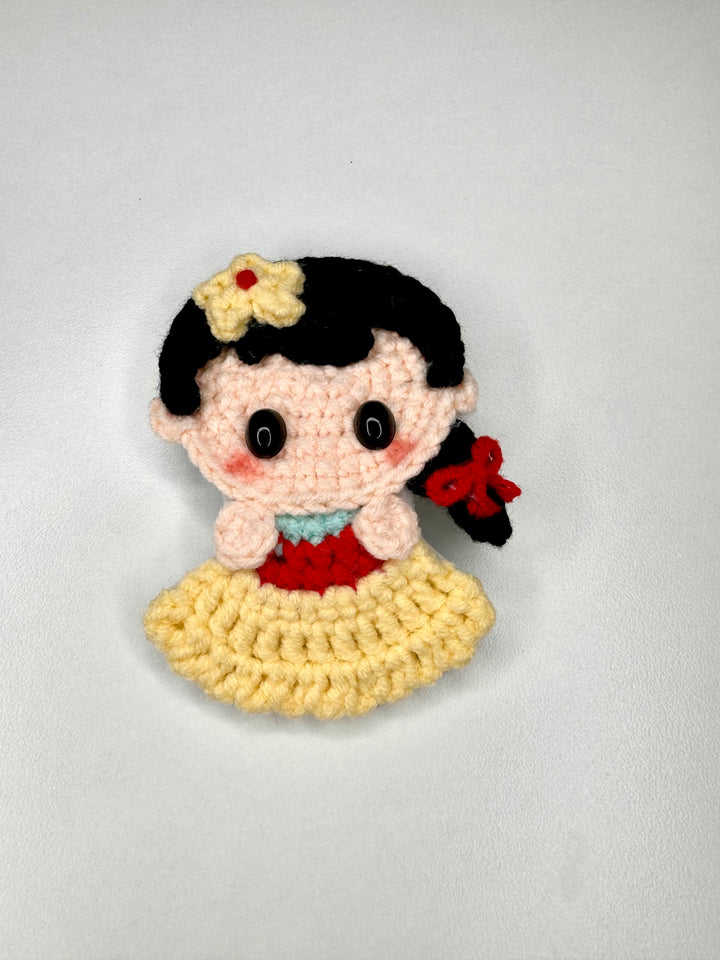 Crochet Disney Princess HairClip - HC0003