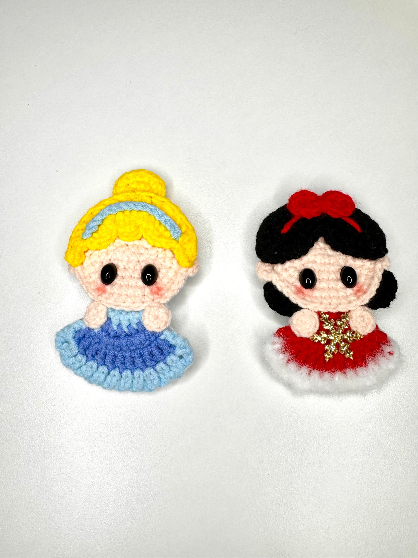 Crochet Disney Princess Hair Clip - HC0003