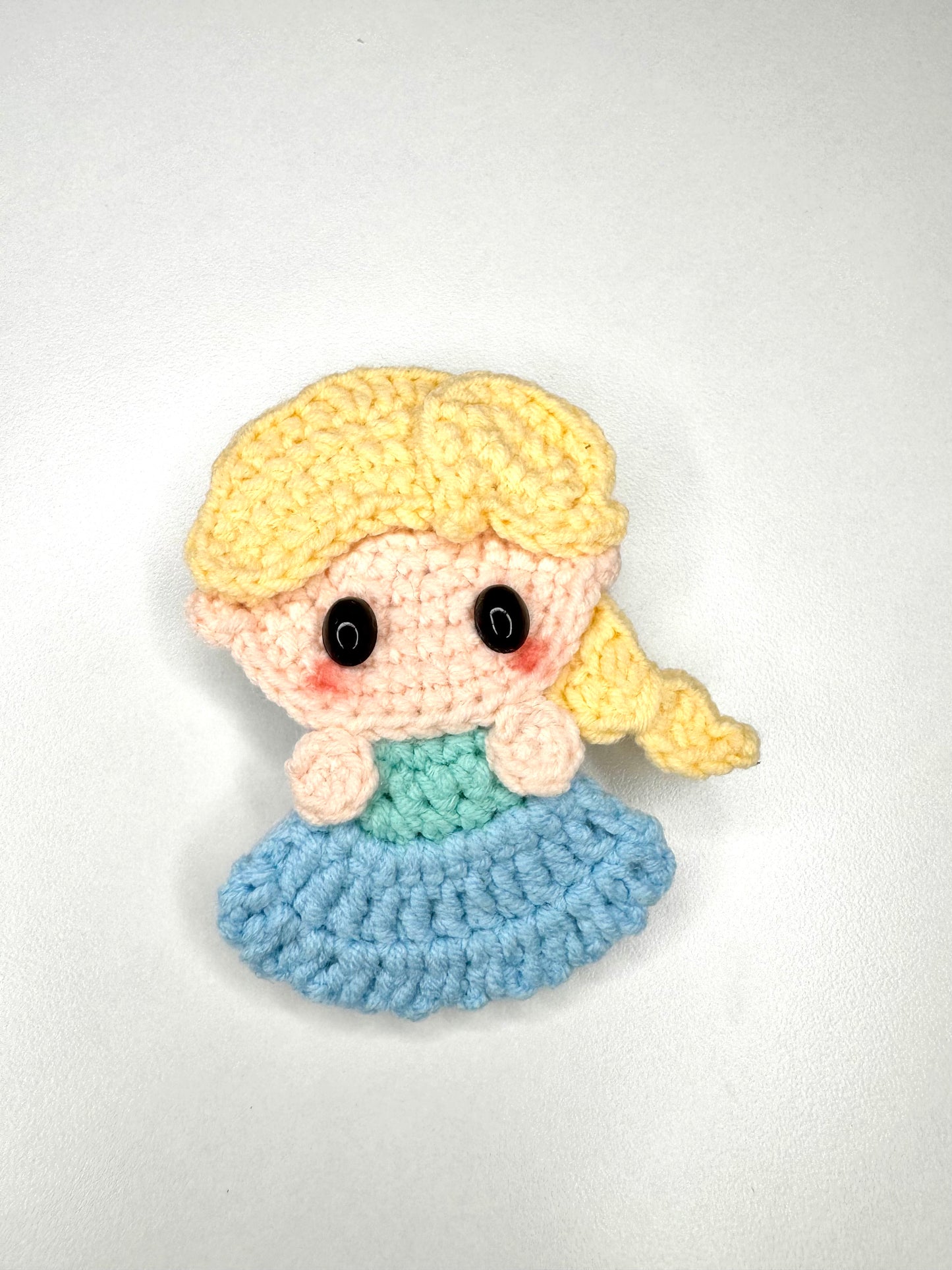 Crochet Disney Princess Hair Clip - HC0003