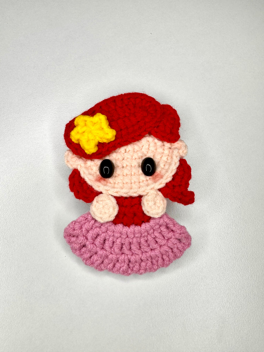 Crochet Disney Princess HairClip - HC0003