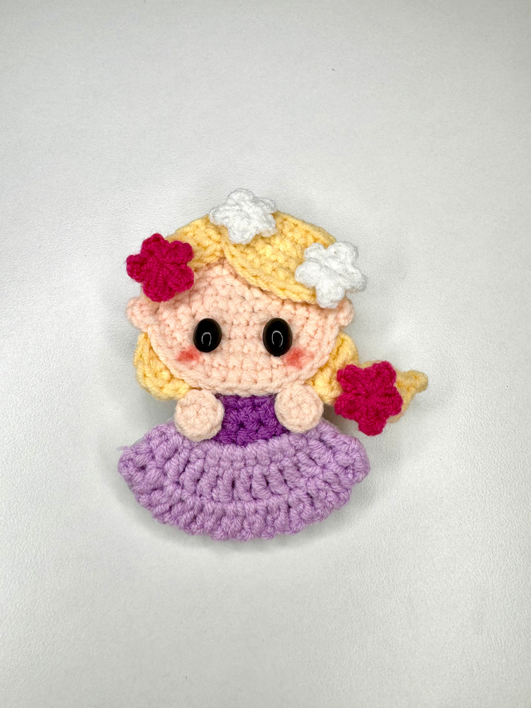 Crochet Disney Princess HairClip - HC0003