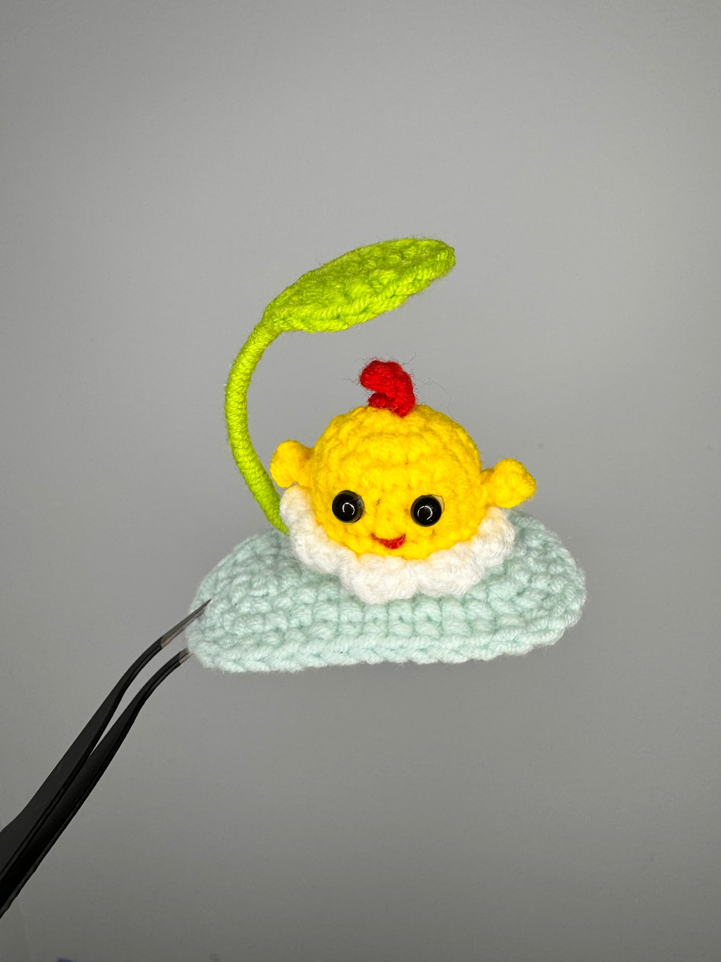 3D Crochet Little Chicken Hair Clip - HC0004