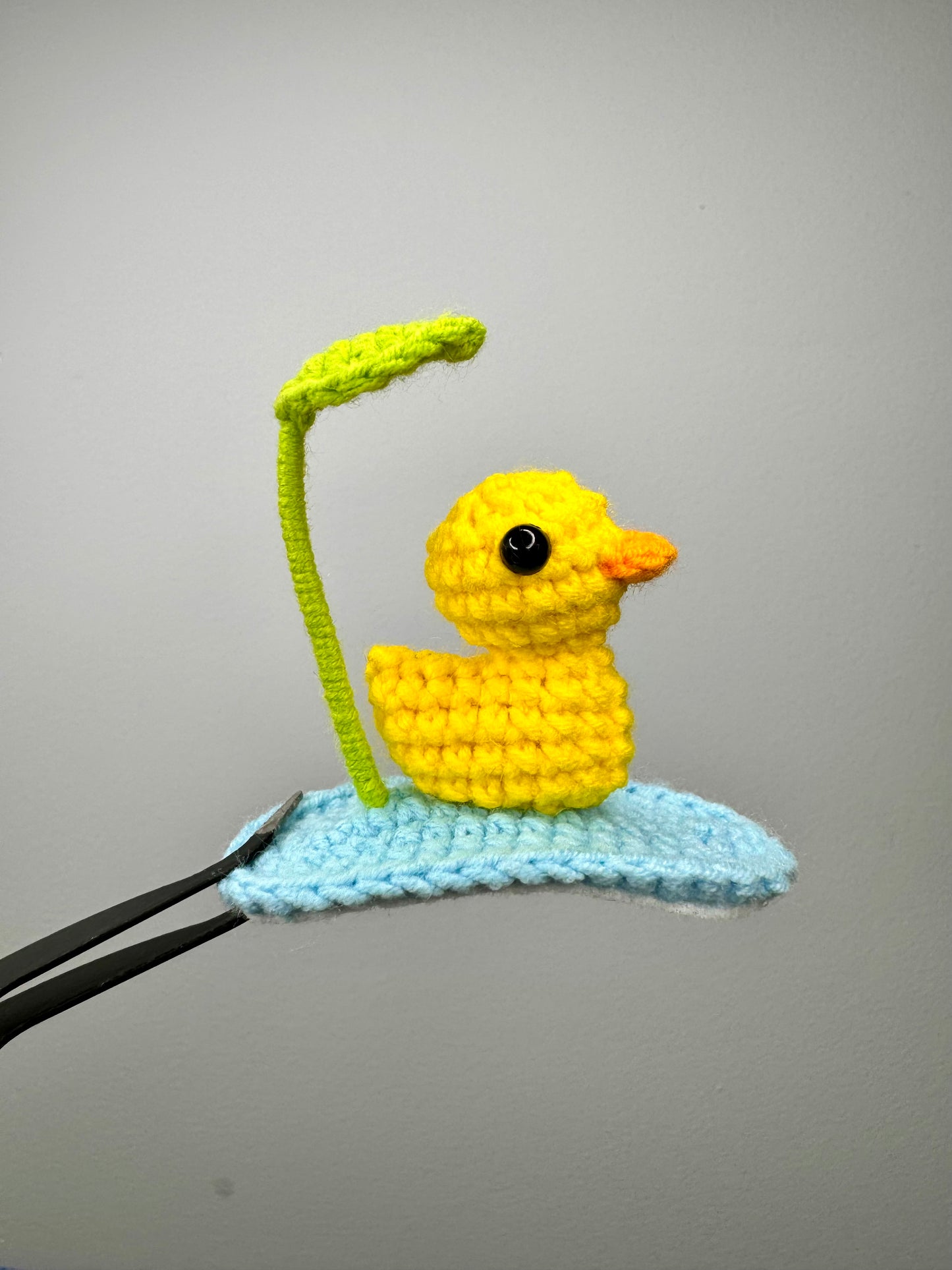 3D Crochet Duck Hair Clip - HC0005