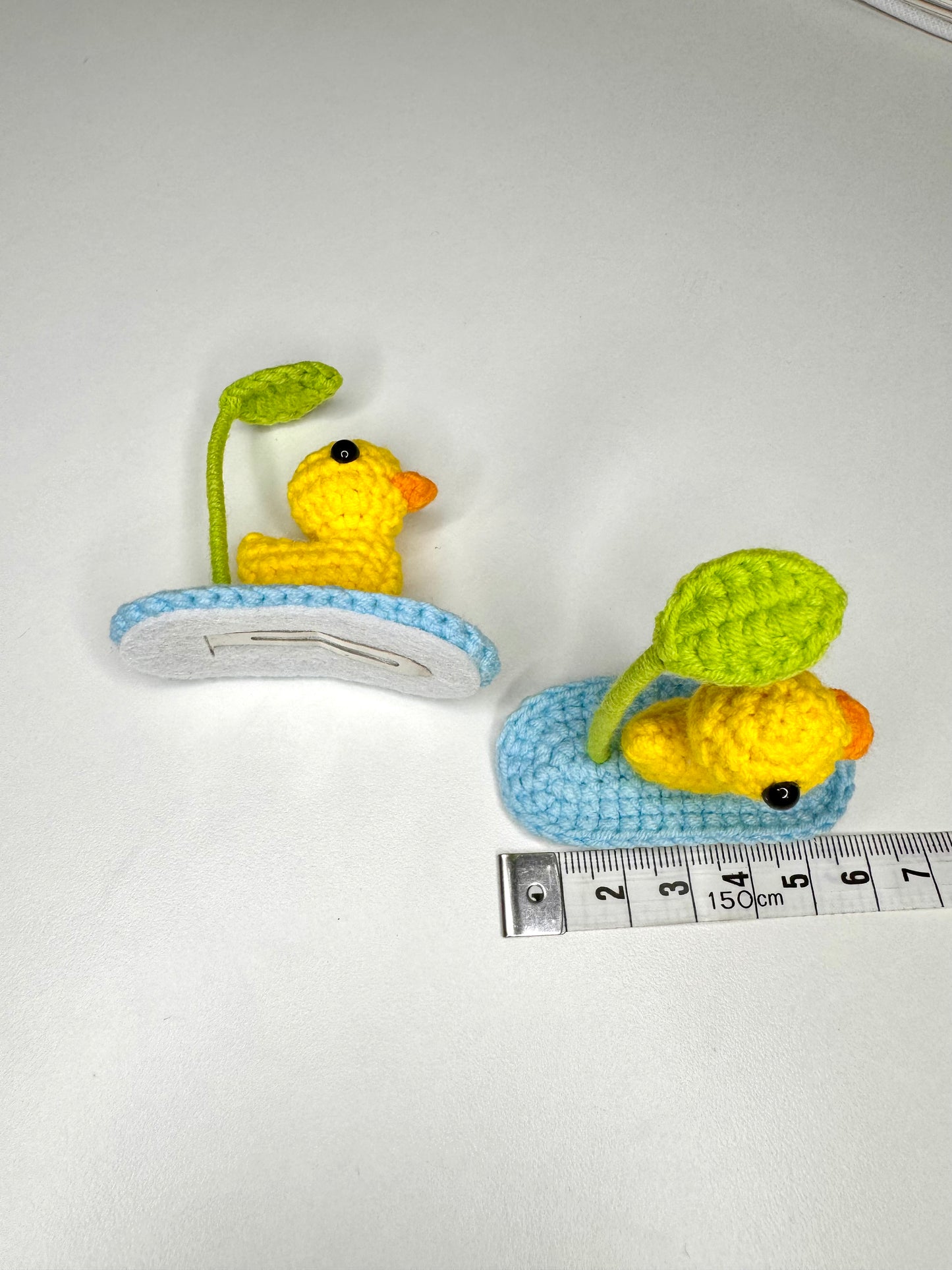 3D Crochet Duck Hair Clip - HC0005