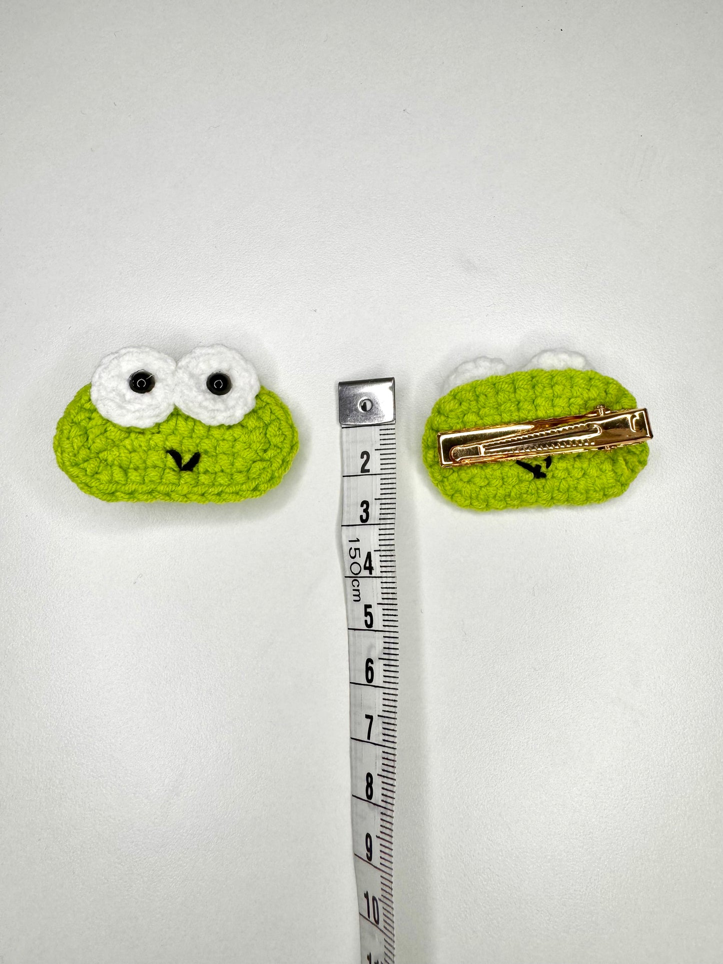 3D Crochet Frog Hair Clip - HC0007