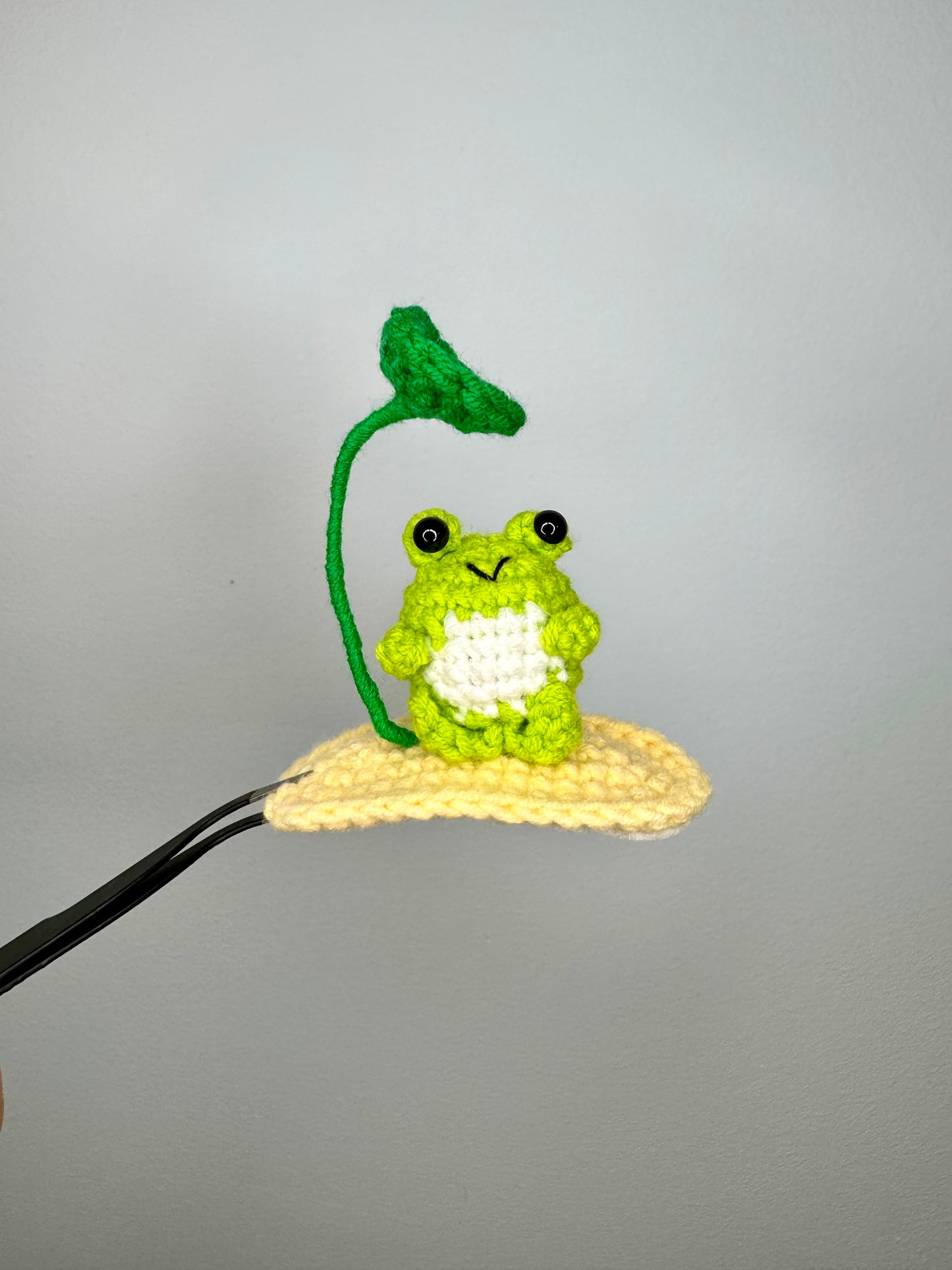 3D Crochet Frog Hair Clip - HC0007