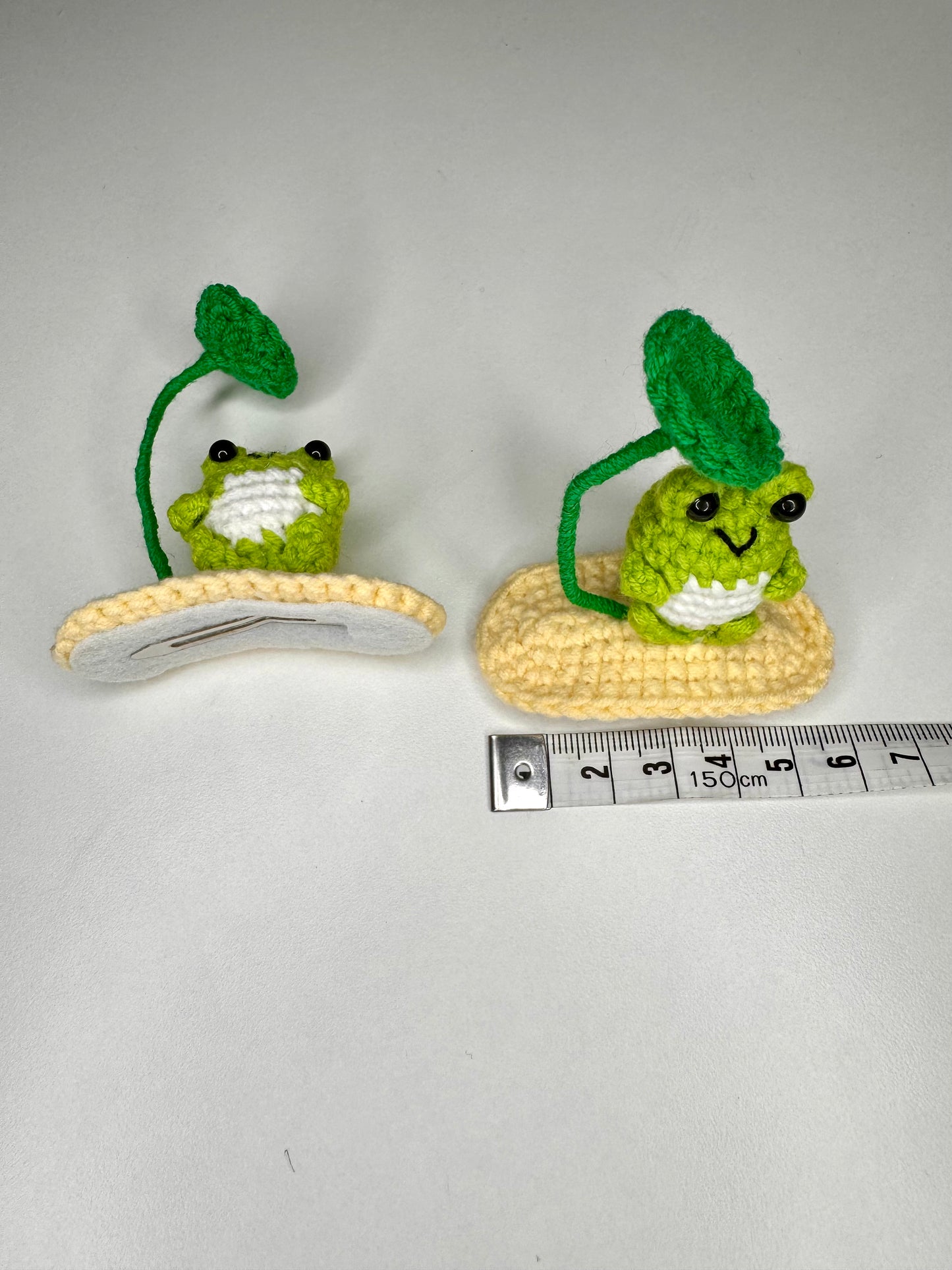 3D Crochet Frog Hair Clip - HC0007