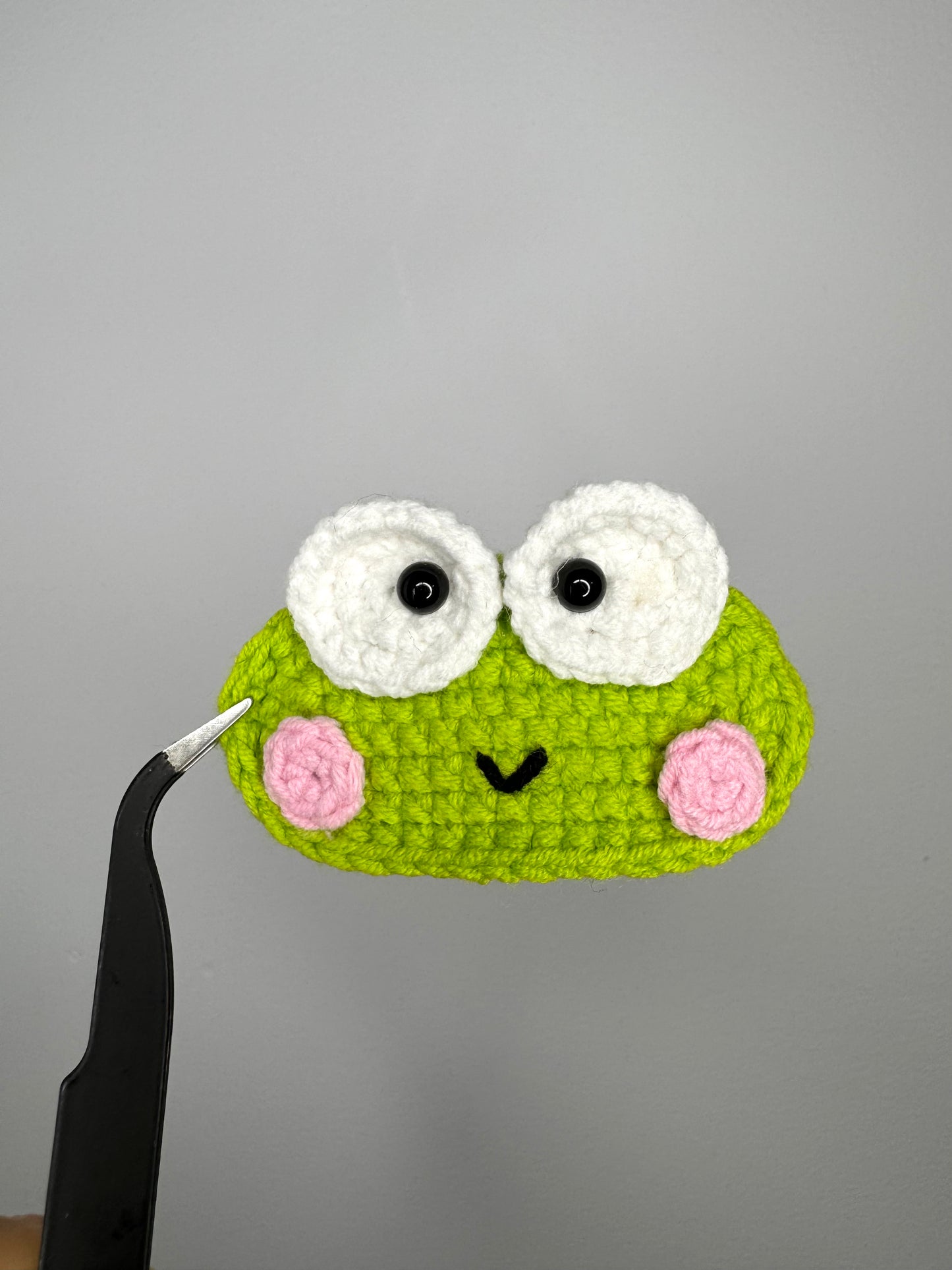 3D Crochet Frog Hair Clip - HC0007