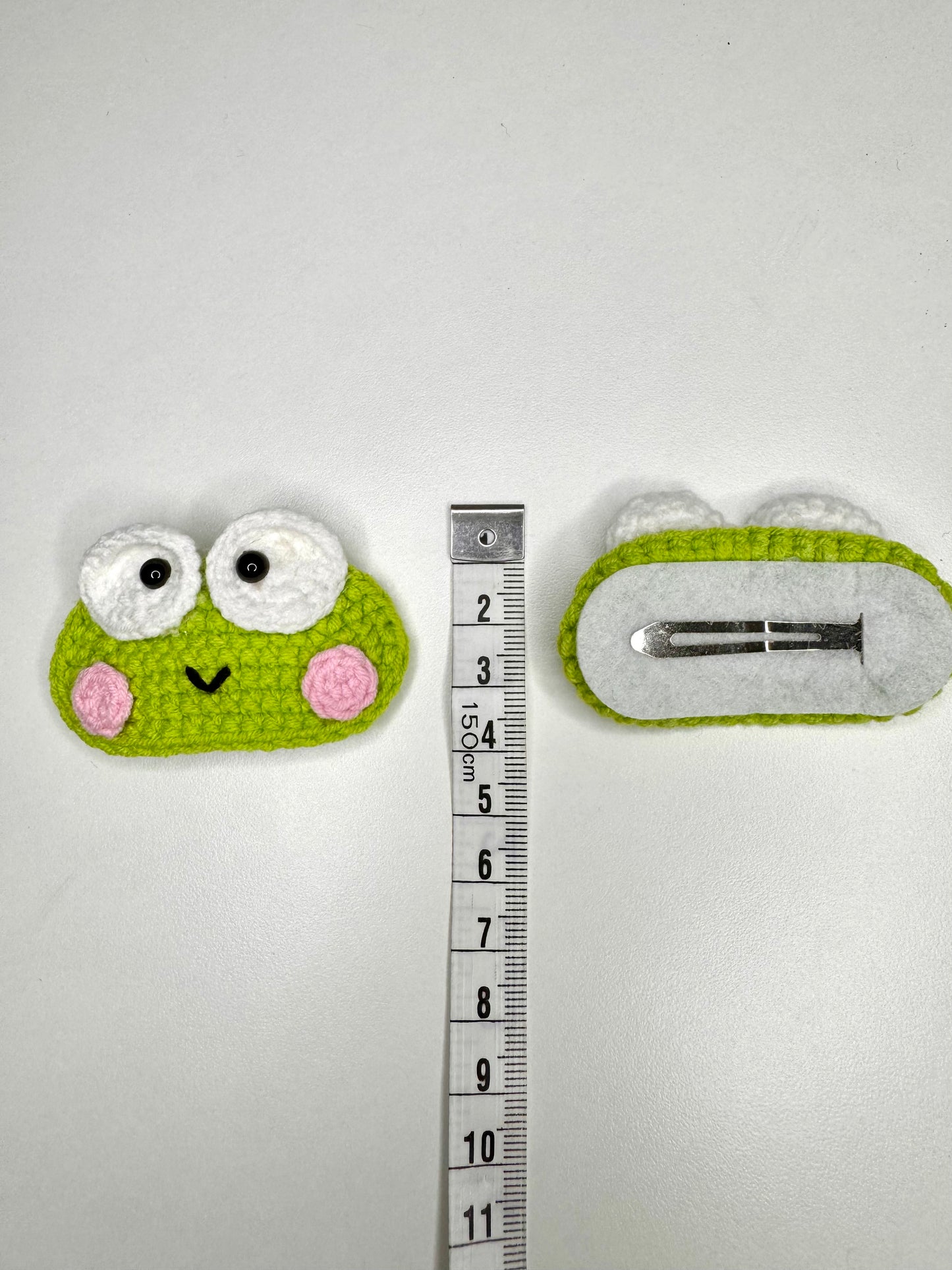 3D Crochet Frog Hair Clip - HC0007