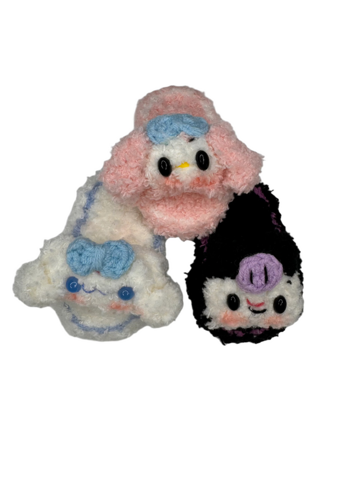 3D Crochet Sanrio HairClip - HC0011 - CuteCraftsWorld