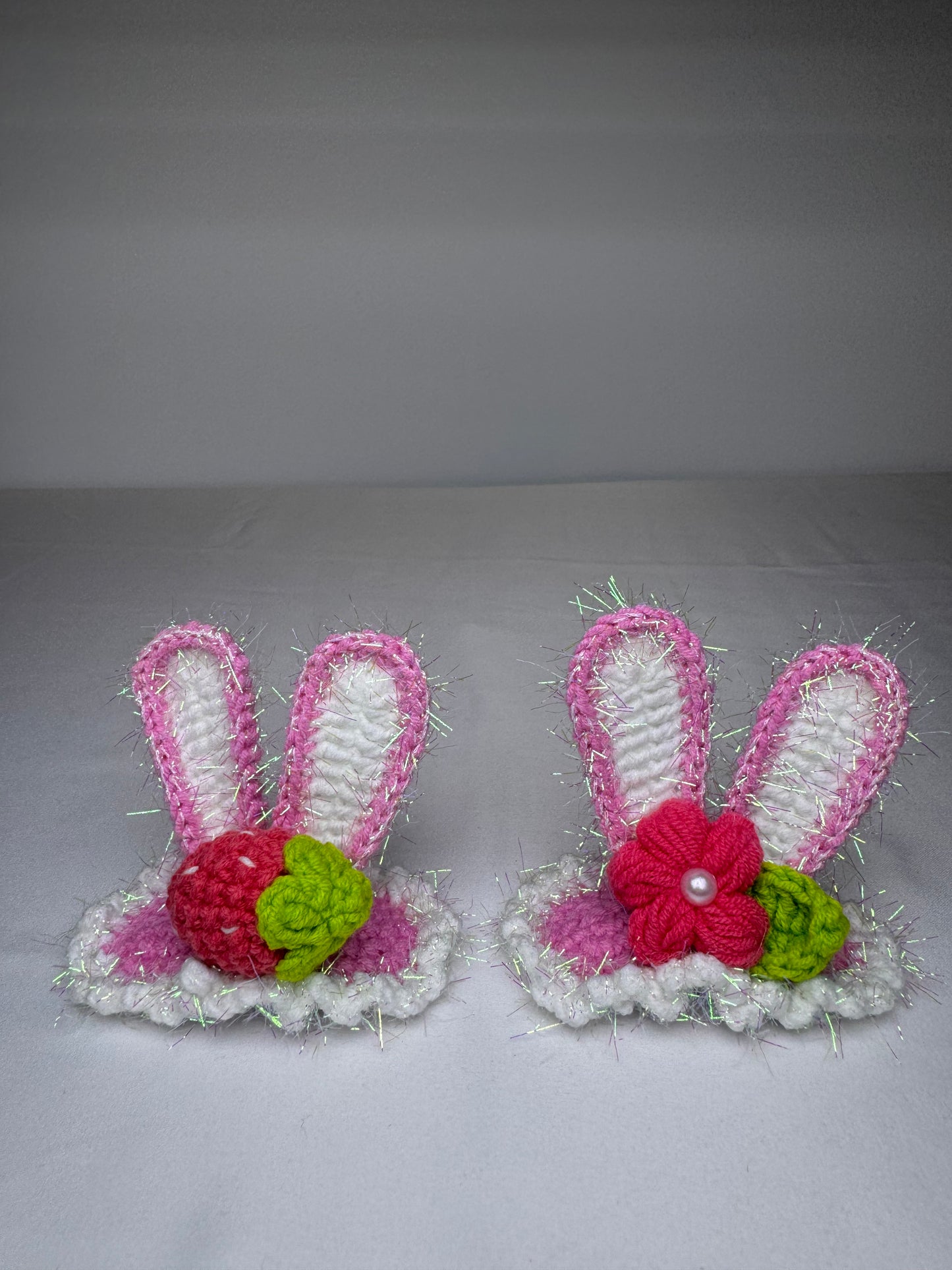 Crochet Bunny Hair Clip - HC0015