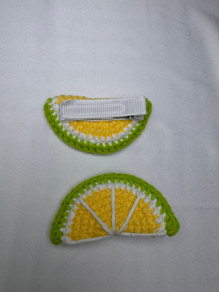 Crochet Fruit HairClip - HC0019