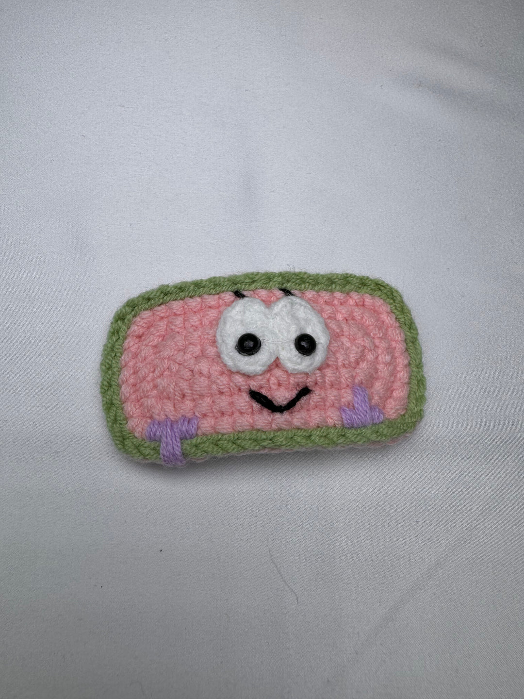 Crochet Spongebob & Patrick HairClip - HC0020 - CuteCraftsWorld