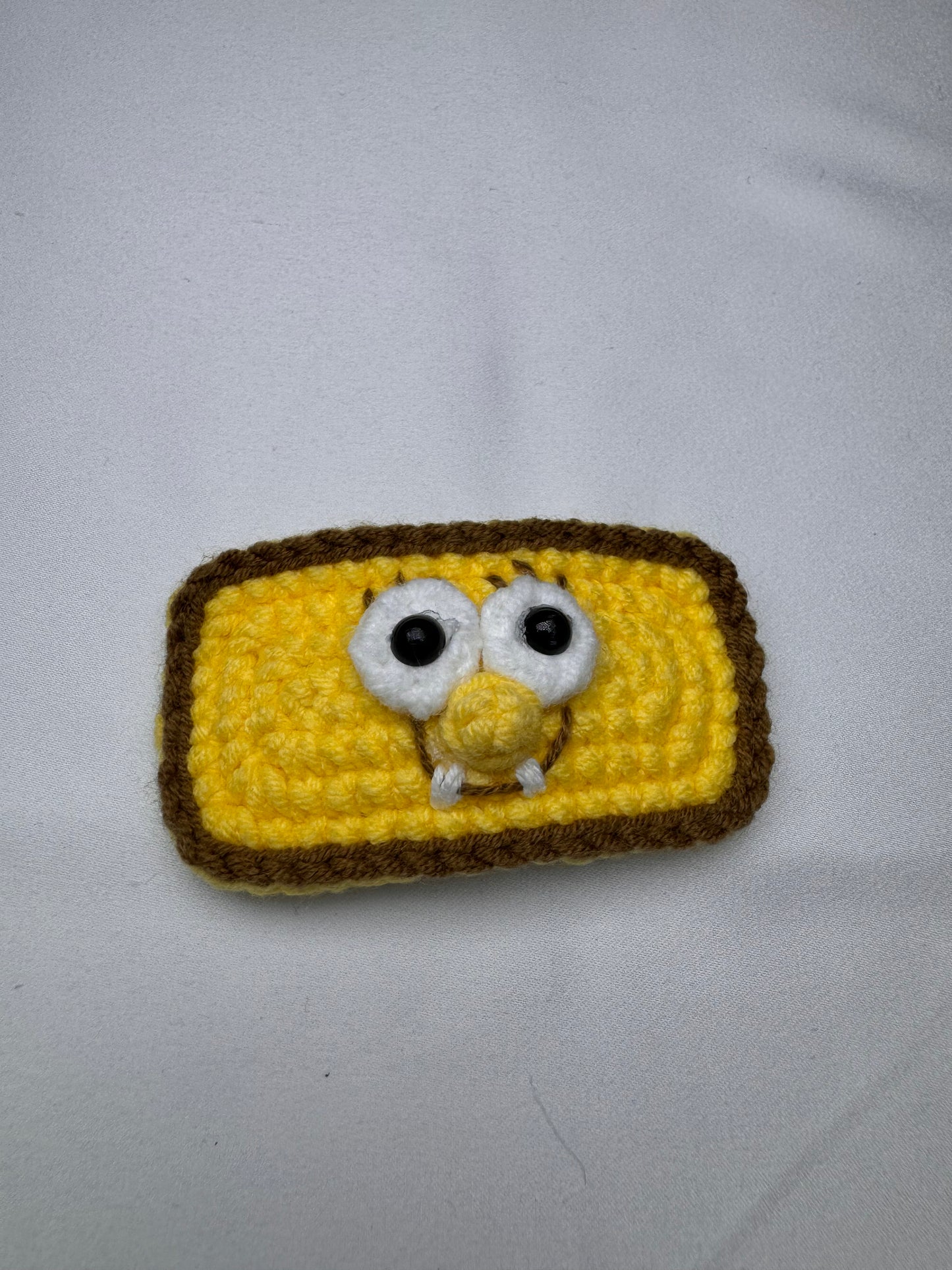 Crochet Spongebob & Patrick Hair Clip - HC0020