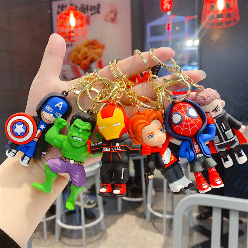 3D Marvel Superhero Keychain - KC0003