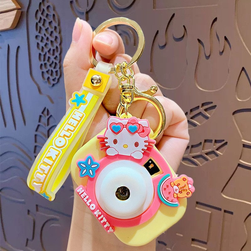 Sanrio Keychain With Projection Camera - KC0005 - CuteCraftsWorld