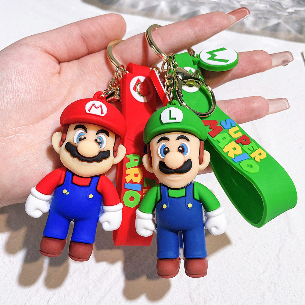 3D Super Mario Lanyard Keychain - KC0007