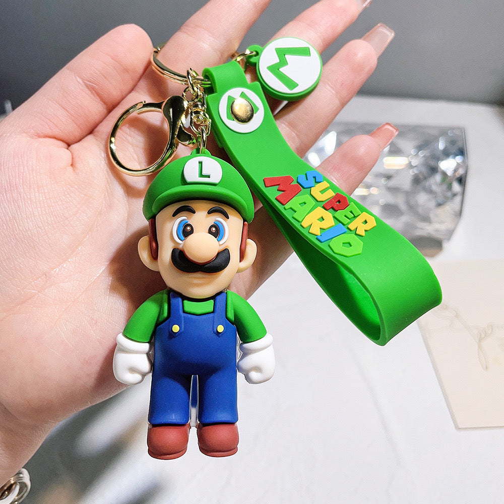 3D Super Mario Lanyard Keychain - KC0007